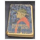 Vintage boy scout handbook