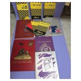 Vintage cliffs notes, Marine book and Yearbooks