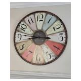 Wall clock 29" diameter
