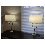 2 lamps