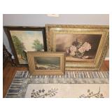 Vintage Framed Art