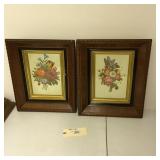Framed Floral prints