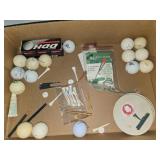 Golf Balls and Tees and Misc