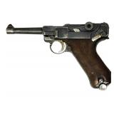 S/42 German Luger with Matching Magazine