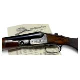 Exceptional 1910 Special Order Engraved Parker Bros DHE Grade 3 Hammerless 12 GA. SXS Shotgun