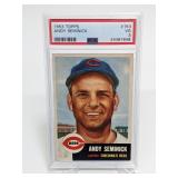 1953 Topps Andy Seminick #152 PSA 3 1953 Topps Andy Seminick #152 PSA 3