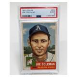 1953 Topps Joe Coleman #279 PSA 2 1953 Topps Joe Coleman #279 PSA 2