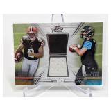 89/142 2014 Topps Prime Dual Combo Manziel/Bortles 89/142 2014 Topps Prime Dual Combo Manziel/Bortles