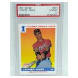 1991 Score Chipper Jones PSA 10 RC