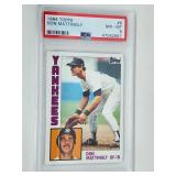 1984 Topps Don Mattingly PSA 8 RC