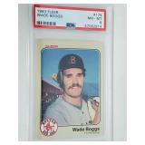 1983 Fleer Wade Boggs PSA 8 RC