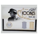 2011 Prime Cuts Icons Derek Jeter Dual Relic #2/25