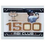 2021 Leaf Lumber 1500 Rbi Club Jeff Bagwell 6/25