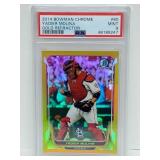 2014 Bowman Chrome Yadier Molina PSA 9