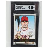 2020 Topps Chrome Mike Trout SGC 9.5