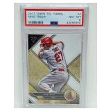 2017 Topps Tpl Thrds Mike Trout PSA 8