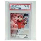 2018 Stadium Club Mike Trout PSA 8