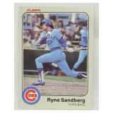 1983 Fleer Ryne Sandberg RC #507