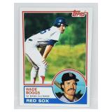 1983 Topps Wade Boggs RC #498