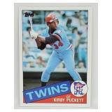 1985 Topps Kirby Puckett RC #536