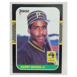 1986 Donruss Barry Bonds RC #361