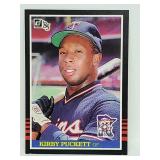 1984 Donruss Kirby Puckett RC #438