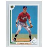 1990 Upper Deck Chipper Jones RC #55