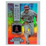 2013 Topps Chasing History Mike Trout #CH-64