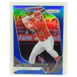 2020 Panini Prizm Blue Mike Trout #196