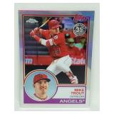 2018 Topps Chrome 35th Aniv. Mike Trout #83T-12