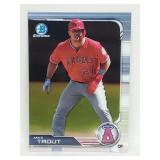 2019 Bowman Chrome Mike Trout #100