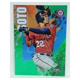 196/199 2019 Topps Fire Green Juan Soto #150