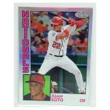 2019 Topps Chrome Juan Soto #84TC-2