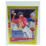 2020 Donruss Optic Lime Green Prizm Juan Soto #161