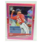 2020 Donruss Optic Pink Prizm Juan Soto #161