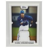 Carl Crawford Relic