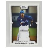 Carl Crawford Relic