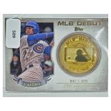 Starlin Castro Debut Medallion