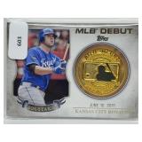 Mike Moustakas Debut Medallion