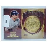 Jonathan Lucroy Comm Medallion