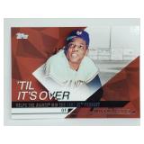 2015 Topps Til Its Over Willie Mays #TIO-13