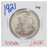 1921 90% Silver Morgan $1 Dollar