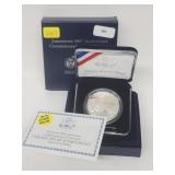 2007 90% Silver Jamestown 400th Ann $1 Dollar 2007 90% Silver Jamestown 400th Ann $1 Dollar