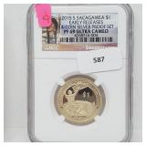 NGC 2015-S PF69 Ultra Cameo Ironworkers $1 NGC 2015-S PF69 Ultra Cameo Ironworkers $1