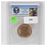 PCGS 2007-P BU First Day Issue Washington $1 PCGS 2007-P BU First Day Issue Washington $1