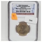 NGC 2007-D BU Washington $1 Dollar NGC 2007-D BU Washington $1 Dollar