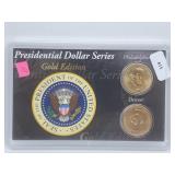 Gld Edition Presidential $1 Dollar Series Gld Edition Presidential $1 Dollar Series