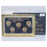 1999 Gold Ed Commemorative Quarters 1999 Gold Ed Commemorative Quarters