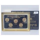 1999 Gold Ed Commemorative Quarters