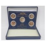 2001 Gold Layered State Quarter Collection 2001 Gold Layered State Quarter Collection